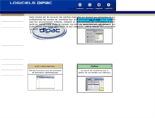 Tablet Screenshot of dipac.com